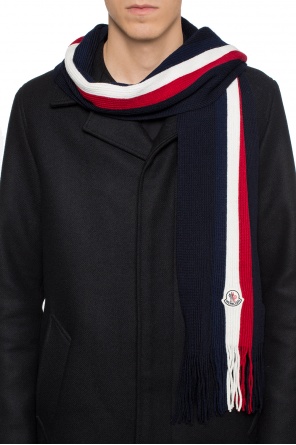 Striped scarf, zdjęcie 2 Striped scarf od Moncler
